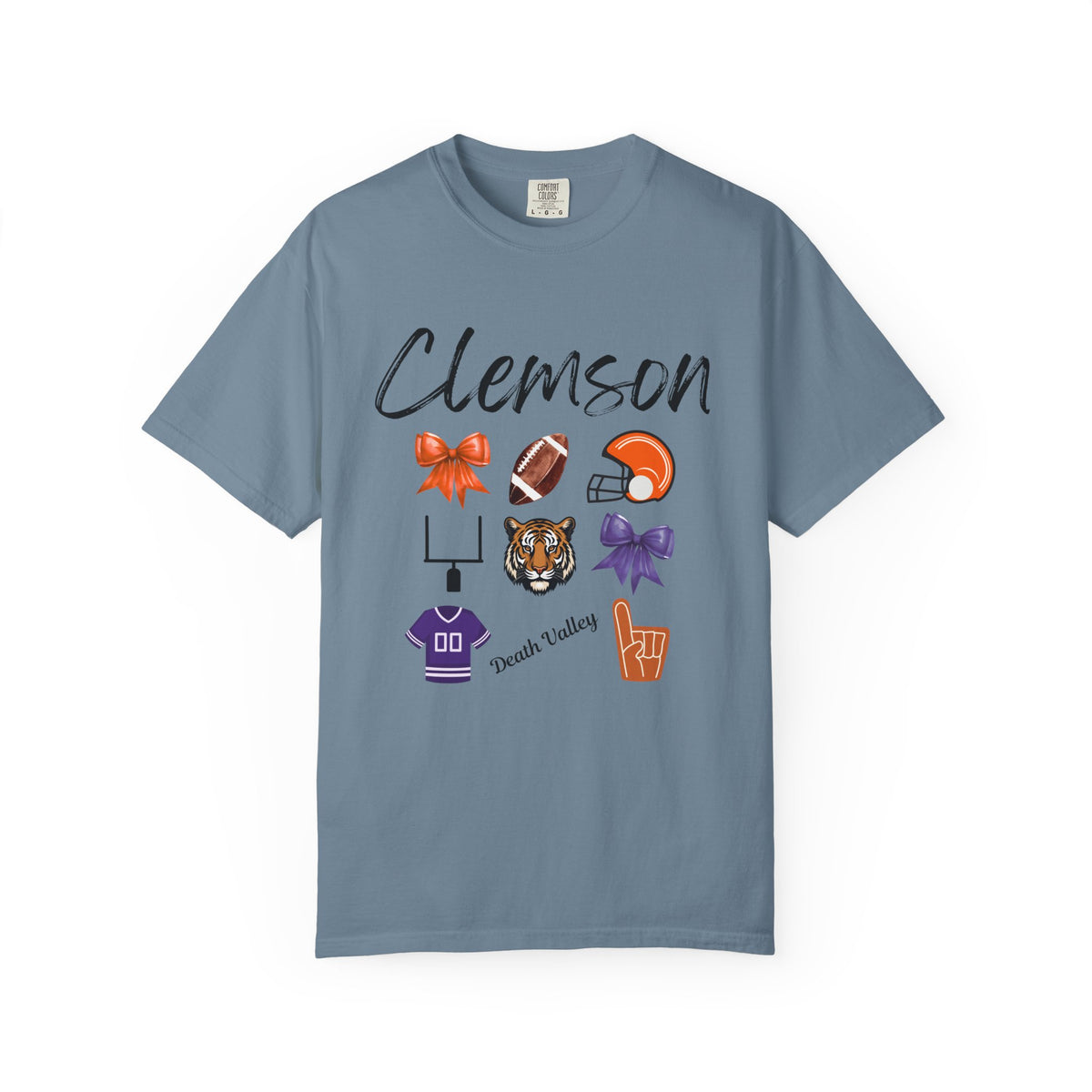 Clemson Inspired Shirt | Gifts For Her | Tigers Football Fan | South Carolina | Purple and Orange | Gameday Tee | Tailgate Party | College