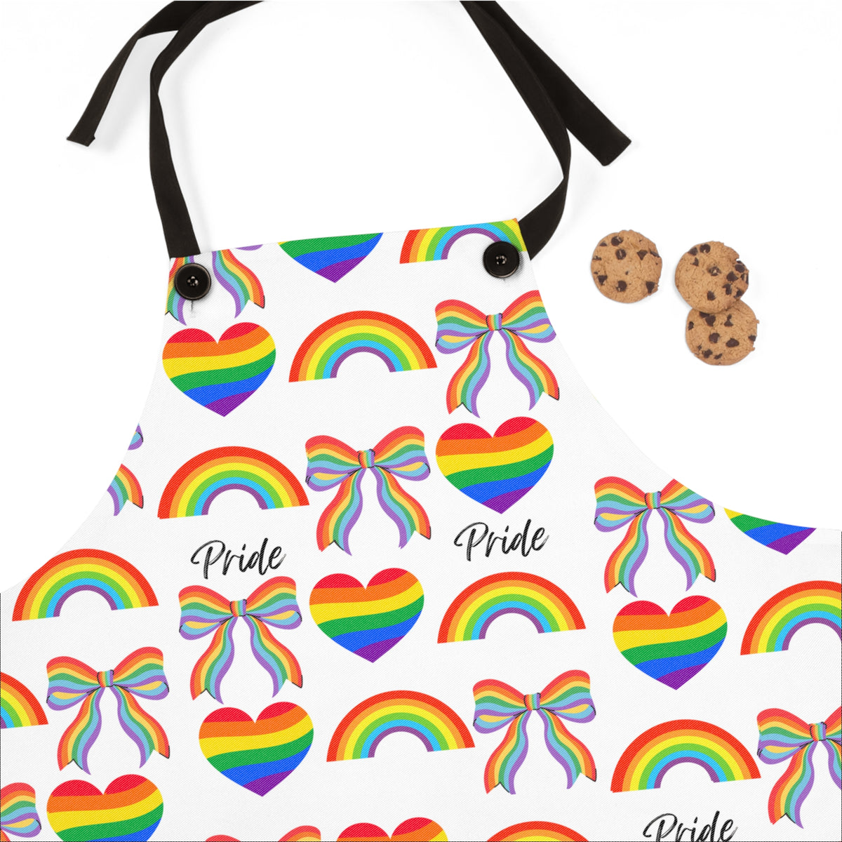 Gay Pride Kitchen Apron | LGBT | Party | Parade | Home Decor | Kitchen Decor | Unisex Chef Apron | Grill Master | BBQ