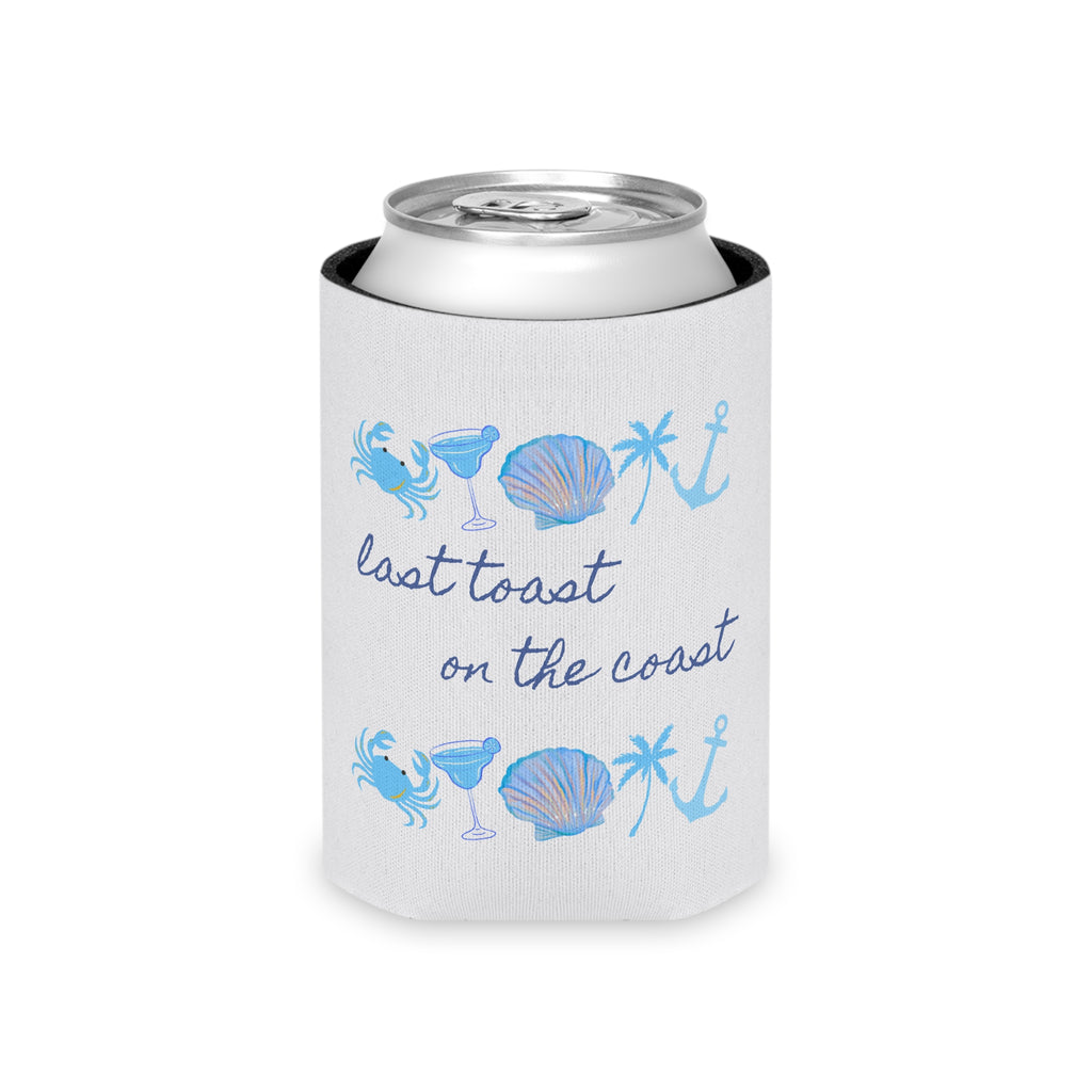 Last Toast on the Coast | Bridesmaid Cooler | Koozie | Bachelorette Party Favor | Decor | Proposal Box | Themed Party | Personalized
