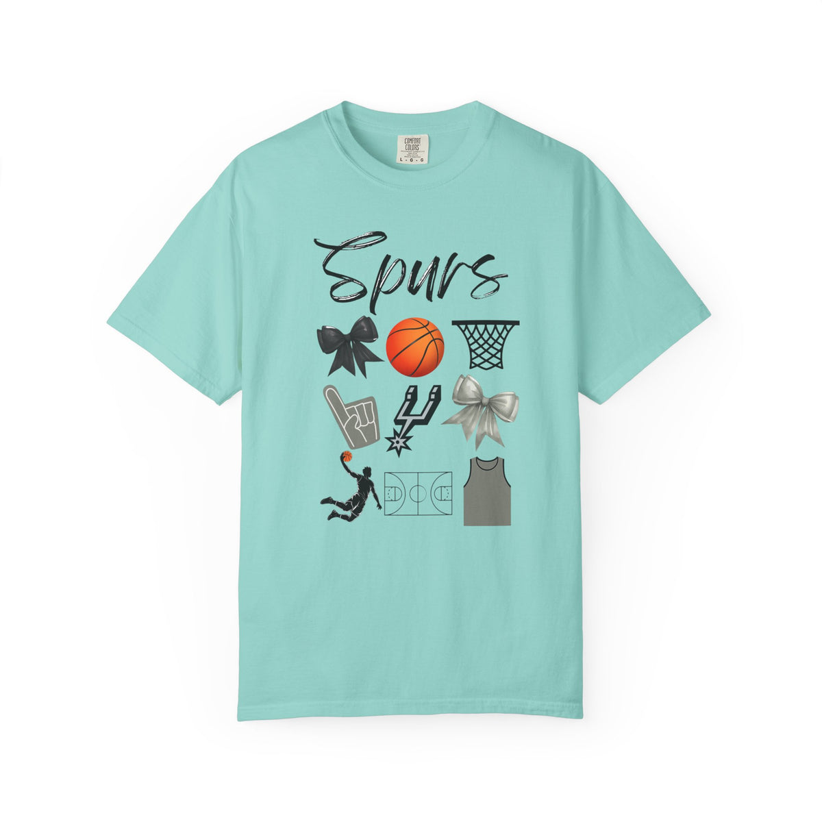 San Antonio Spurs Inspired Shirt | Gift for her | NBA Playoffs | Sports Apparel | Matching Shirts | Victor Wemby | Basketball tee | Texas