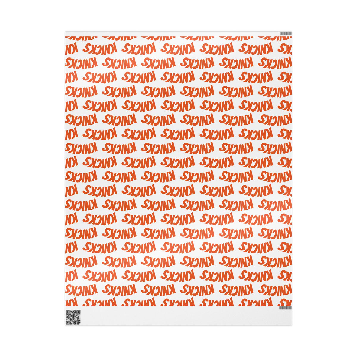 New York Knicks Wrapping Paper| Basketball | Gift for Him | Tailgate Party, Christmas Gift Wrap , Gameday Apparel, NBA Fan | Birthday