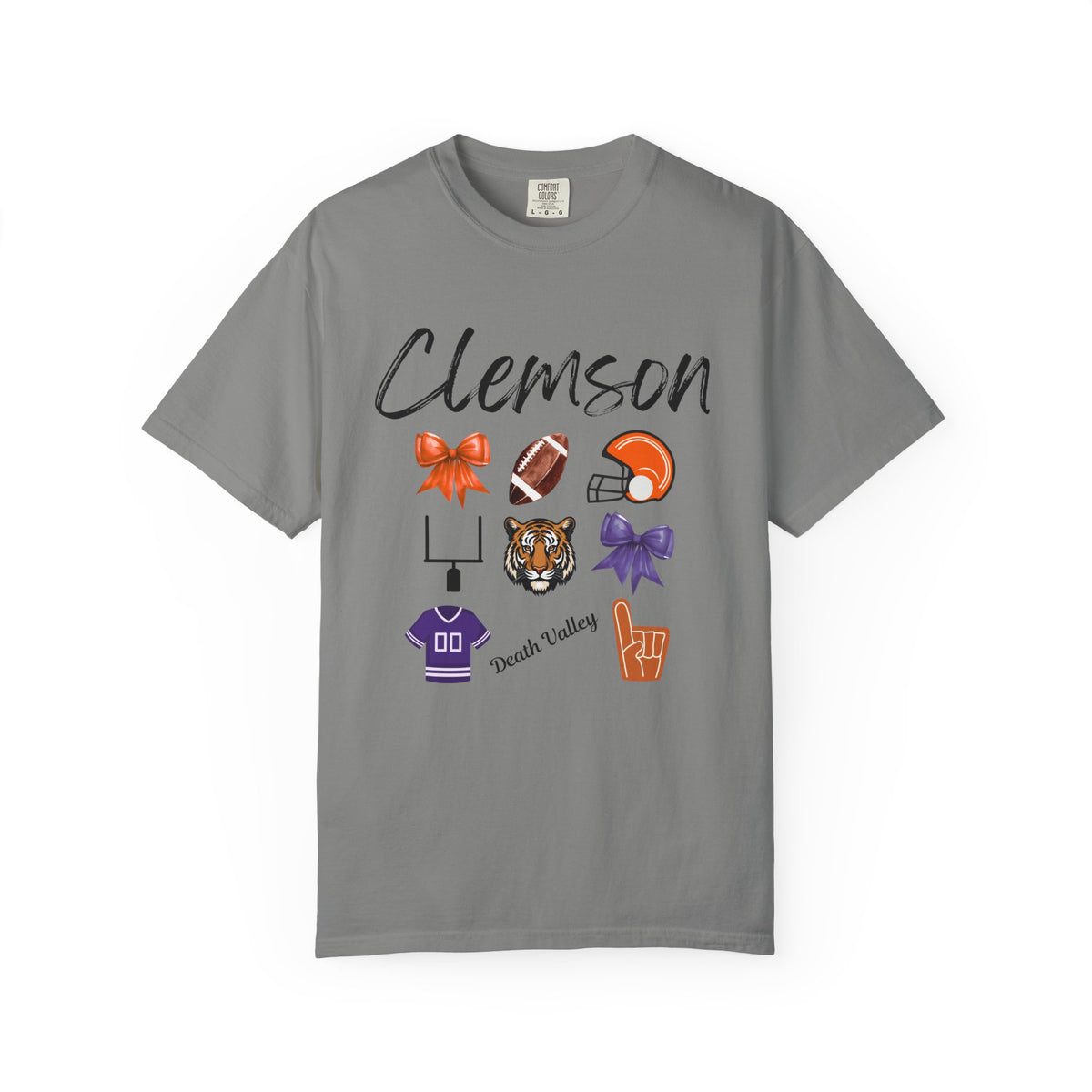Clemson Inspired Shirt | Gifts For Her | Tigers Football Fan | South Carolina | Purple and Orange | Gameday Tee | Tailgate Party | College
