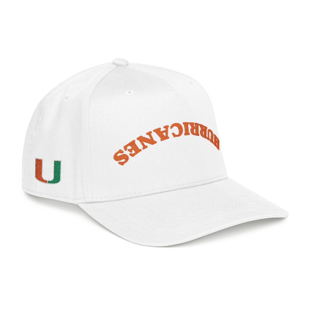 Miami Hurricanes Football Inspired Hat | Gameday Apparel | Graduation | Alumni | Tailgate Party | Gift for Him | Sports Fan | College