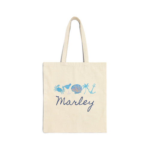 Coastal Canvas Tote bag | Beach Bag | Boat Tote | Lake Bag | Summer | Pool Essentials | Travel | Gift For Her | Graduation | Personalized