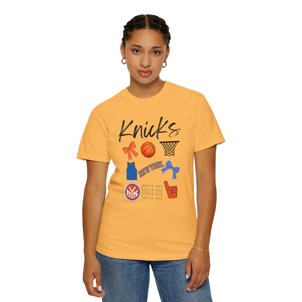 New York Knicks Inspired Shirt | Gift for her | NBA Playoffs | Sports Apparel | Matching Shirts | Jalen Brunson | Basketball | NYC