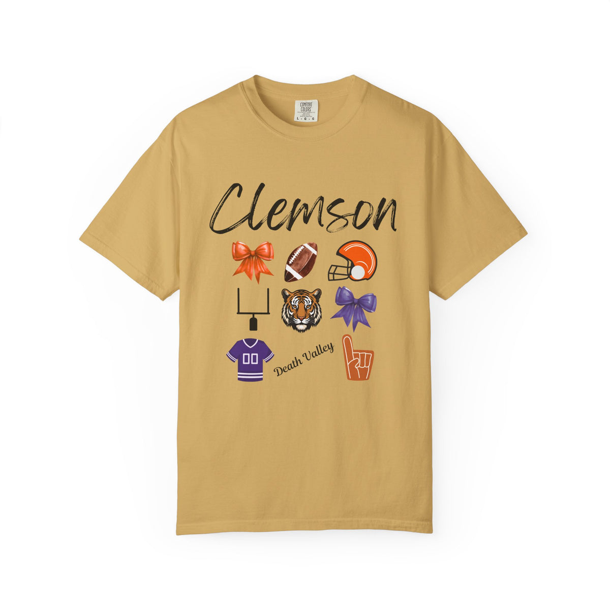 Clemson Inspired Shirt | Gifts For Her | Tigers Football Fan | South Carolina | Purple and Orange | Gameday Tee | Tailgate Party | College
