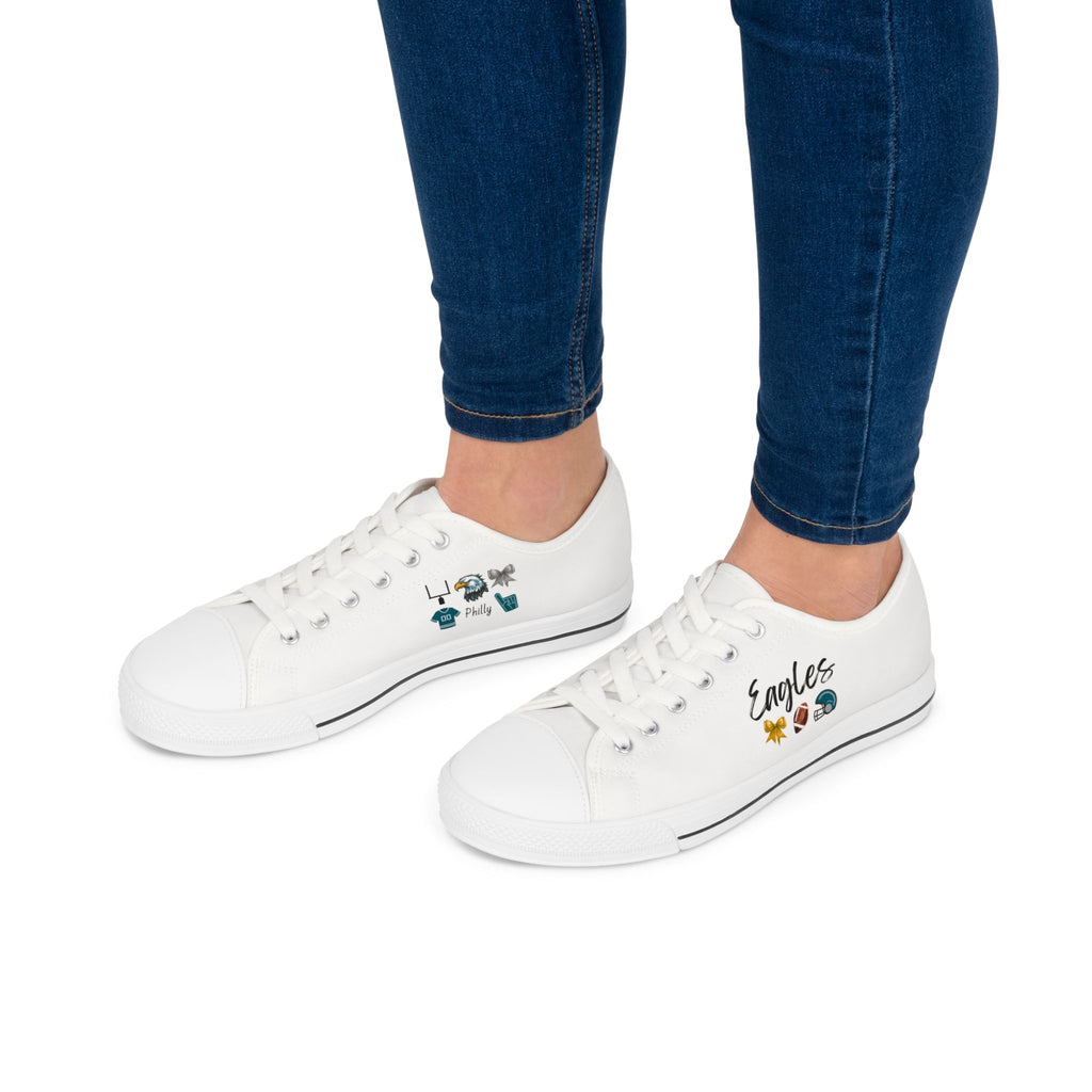 Philadelphia Football Gameday Shoes | Tailgate Party | NFL Football Apparel | Football Fan | Gameday outfit | Matching Shoes | Sports Fan
