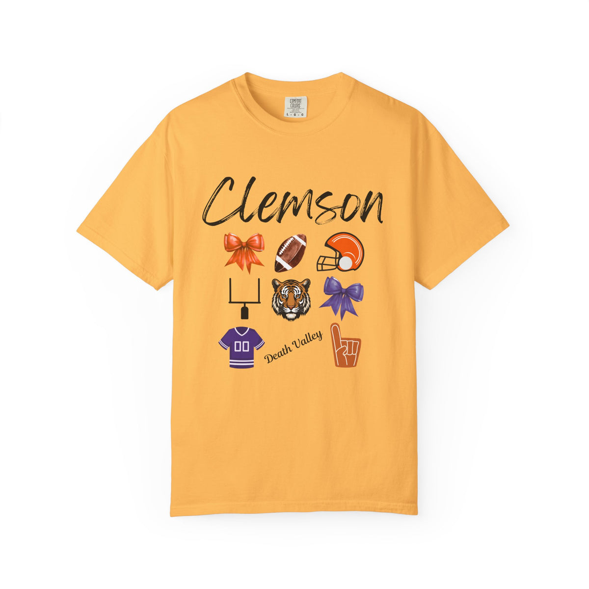 Clemson Inspired Shirt | Gifts For Her | Tigers Football Fan | South Carolina | Purple and Orange | Gameday Tee | Tailgate Party | College