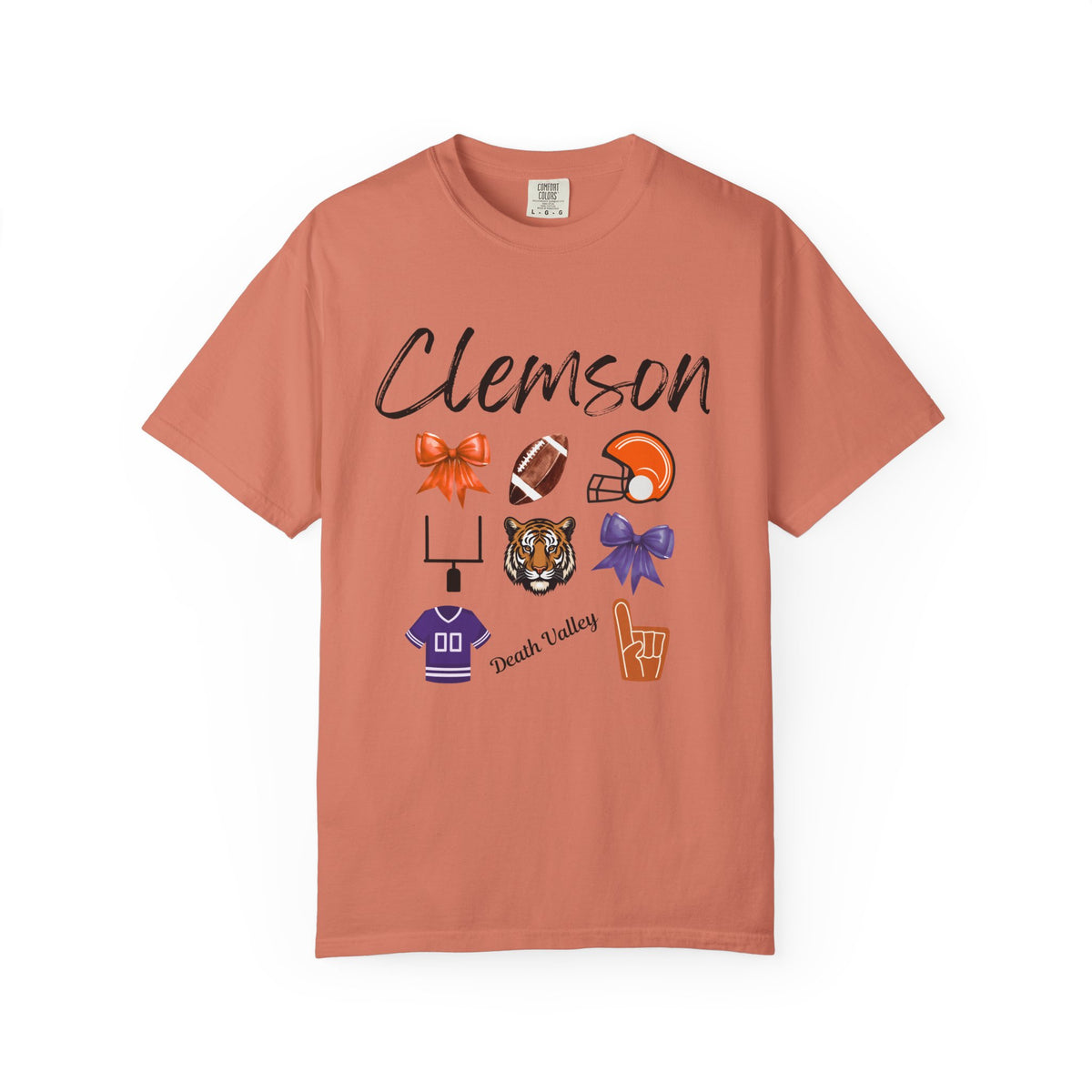 Clemson Inspired Shirt | Gifts For Her | Tigers Football Fan | South Carolina | Purple and Orange | Gameday Tee | Tailgate Party | College