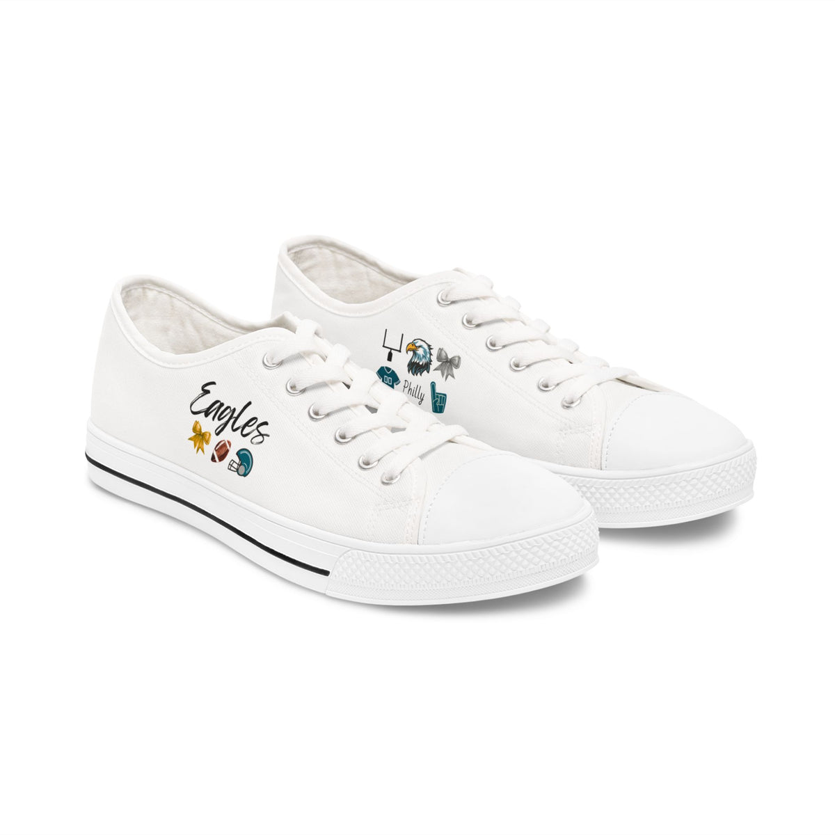 Philadelphia Football Gameday Shoes | Tailgate Party | NFL Football Apparel | Football Fan | Gameday outfit | Matching Shoes | Sports Fan