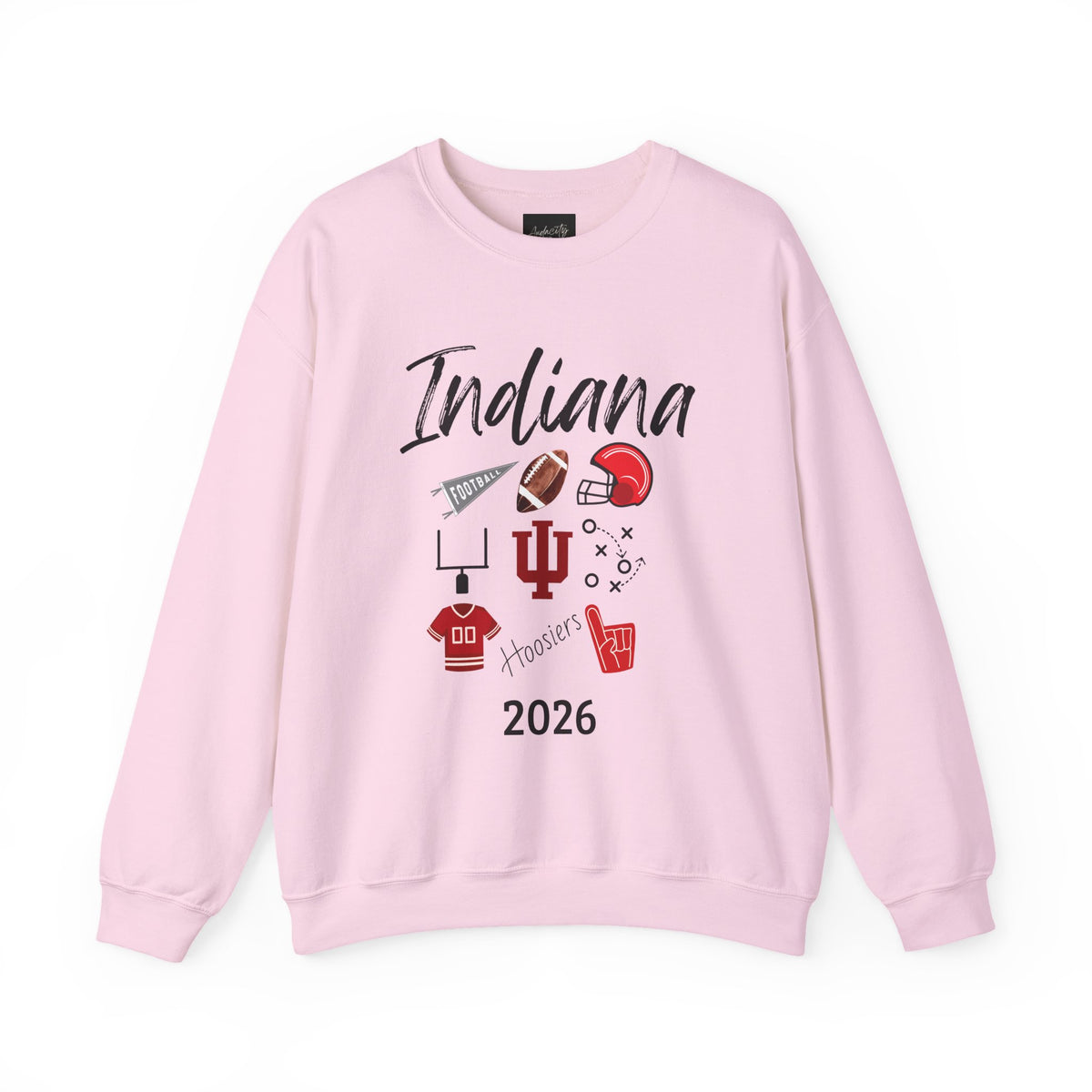 Indiana Football Sweatshirt | Hoosiers | Football Fan | National Championship | College | Tailgate Party  | Gameday Apparel | Bloomington