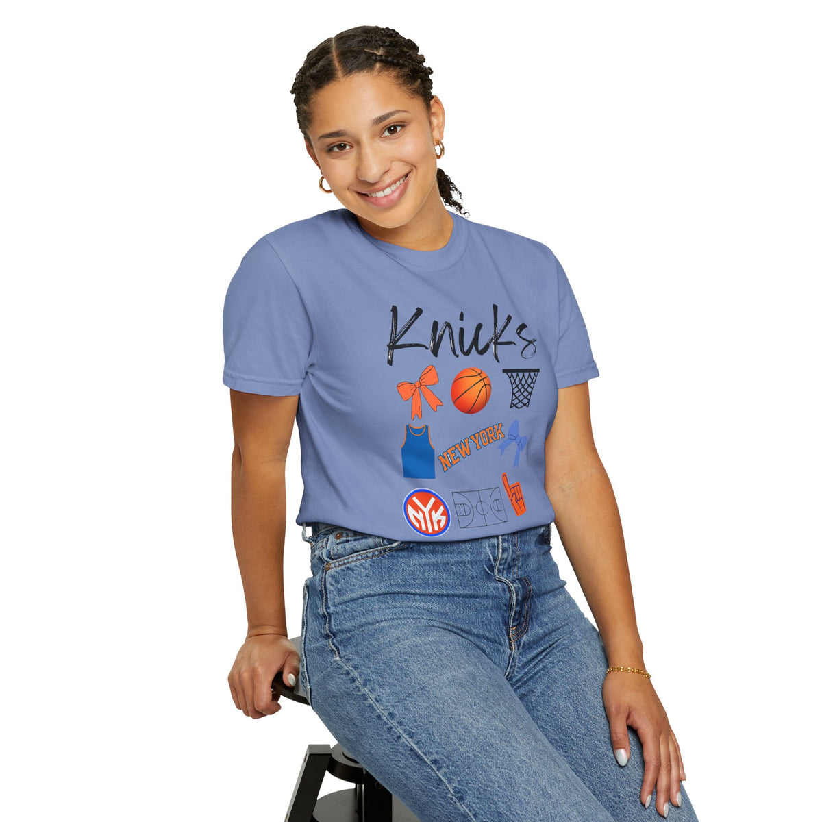 New York Knicks Inspired Shirt | Gift for her | NBA Playoffs | Sports Apparel | Matching Shirts | Jalen Brunson | Basketball | NYC