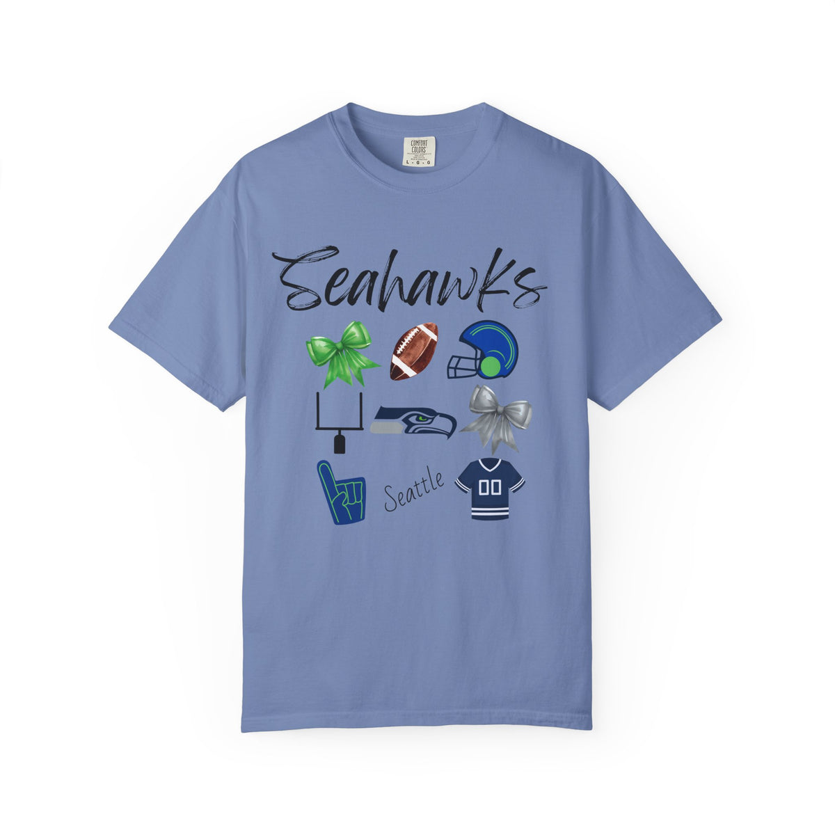 Seahawks Football Shirt | Gift | NFL Football | Gameday Shirt | NFL apparel | Tailgate Party | Matching Shirts | Superbowl | Seattle