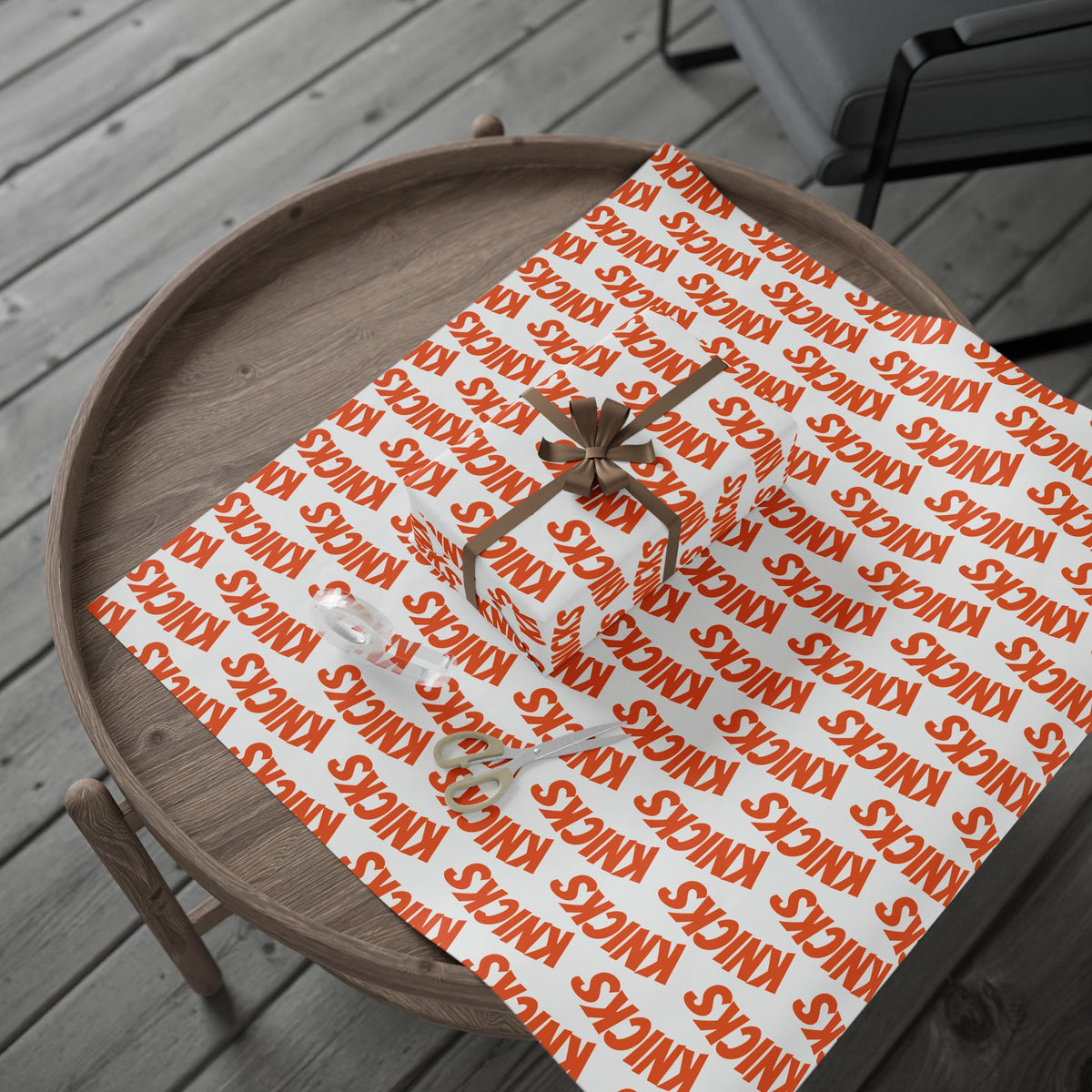 New York Knicks Wrapping Paper| Basketball | Gift for Him | Tailgate Party, Christmas Gift Wrap , Gameday Apparel, NBA Fan | Birthday