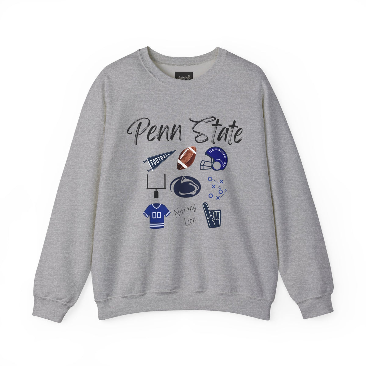 Penn Football Sweatshirt | Gift | Nittany Lion Football Fan | Tailgate Party | College Football | State Football | Gameday Apparel |