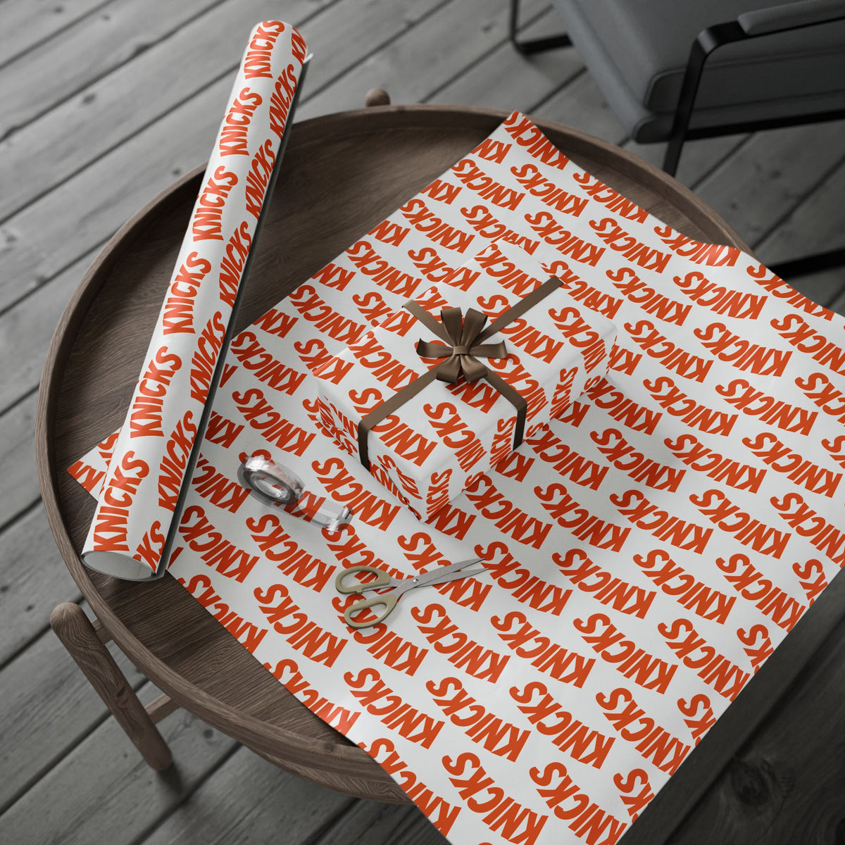 New York Knicks Wrapping Paper| Basketball | Gift for Him | Tailgate Party, Christmas Gift Wrap , Gameday Apparel, NBA Fan | Birthday