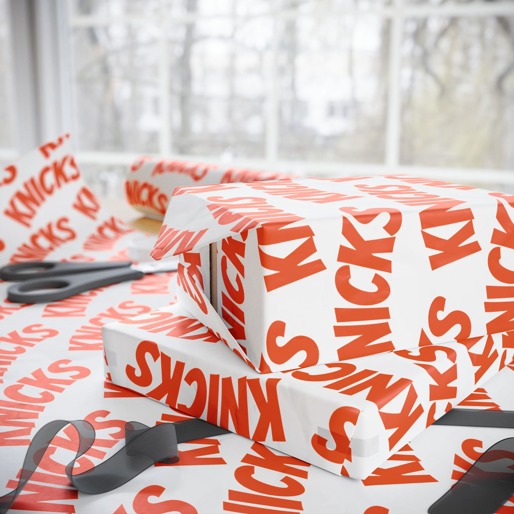 New York Knicks Wrapping Paper| Basketball | Gift for Him | Tailgate Party, Christmas Gift Wrap , Gameday Apparel, NBA Fan | Birthday