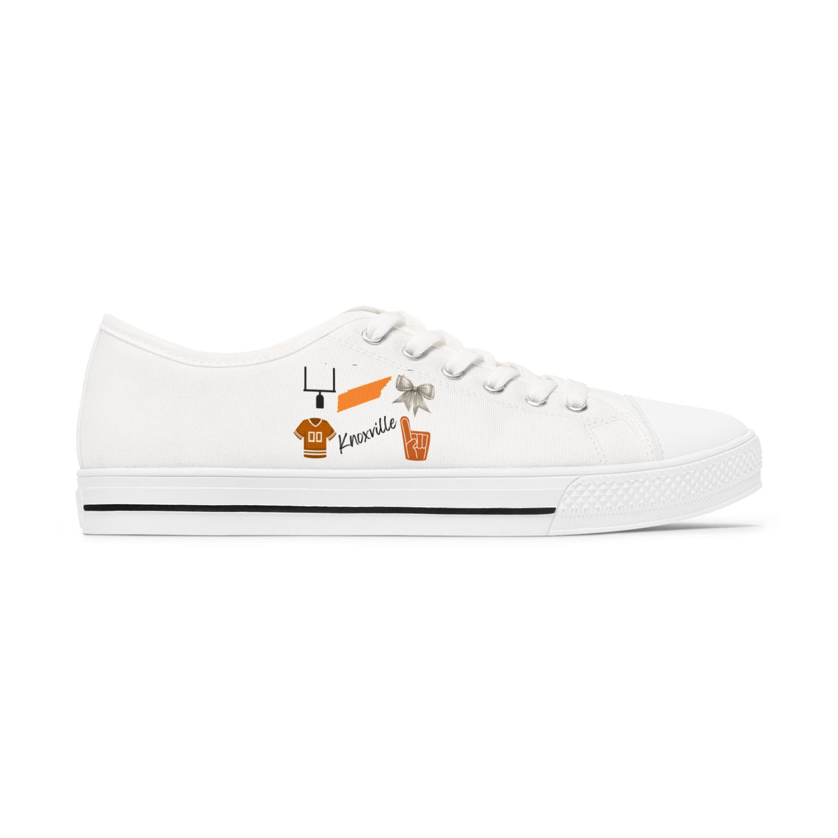Tennessee Gameday Shoes | Tailgate gear| Vols | Knoxville | Football Fan | Gameday outfit | College Football | Tennessee Football Sneakers