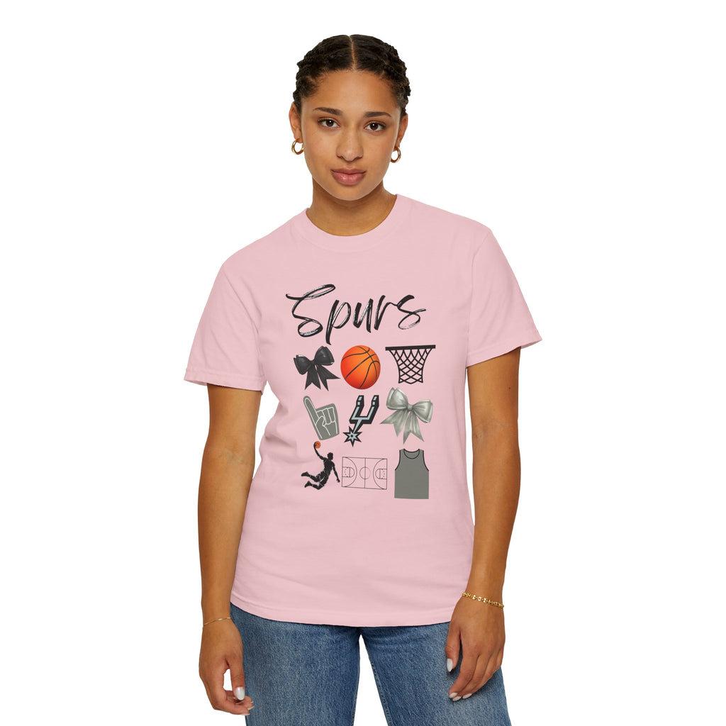 San Antonio Spurs Inspired Shirt | Gift for her | NBA Playoffs | Sports Apparel | Matching Shirts | Victor Wemby | Basketball tee | Texas