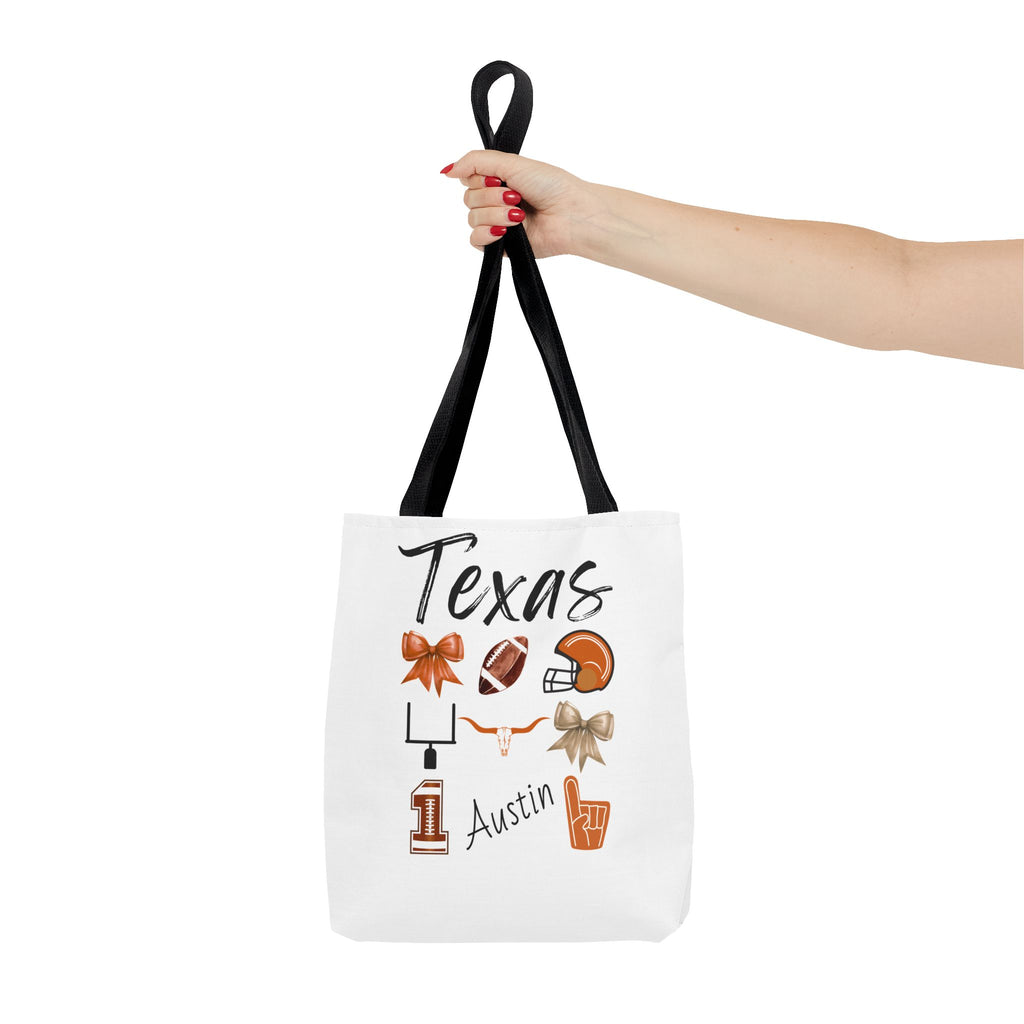 Texas Bow Tote Bag | Gameday Bag | Boat Bag | Boat and Tote | Gift Bag | Gifts for her | Texas Football | College | Tailgate decor| Austin
