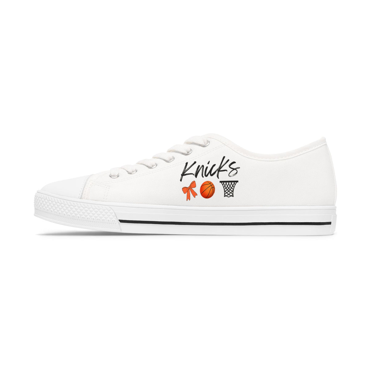 New York Knicks Gameday Shoes | Basketball | NBA Apparel | Matching Shoes | Gift for her | Fan | Canvas Sneakers