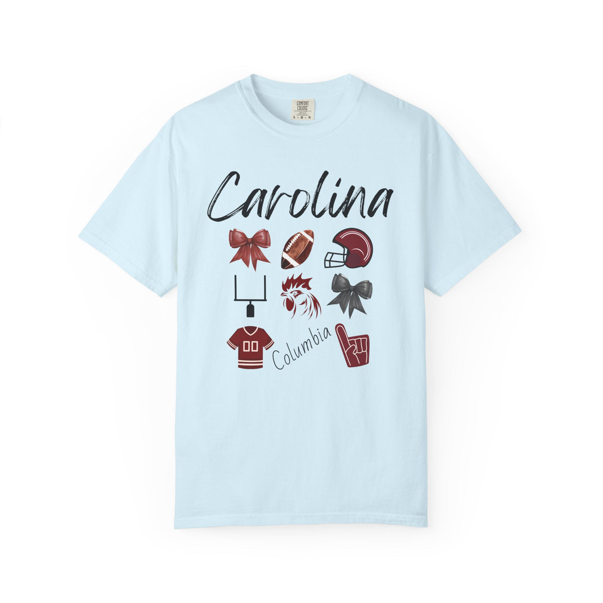 South Carolina Football Shirt | Gifts For Her | Gamecock Apparel | Garnet and Black | Gameday Apparel | Tailgate Party | Columbia | College