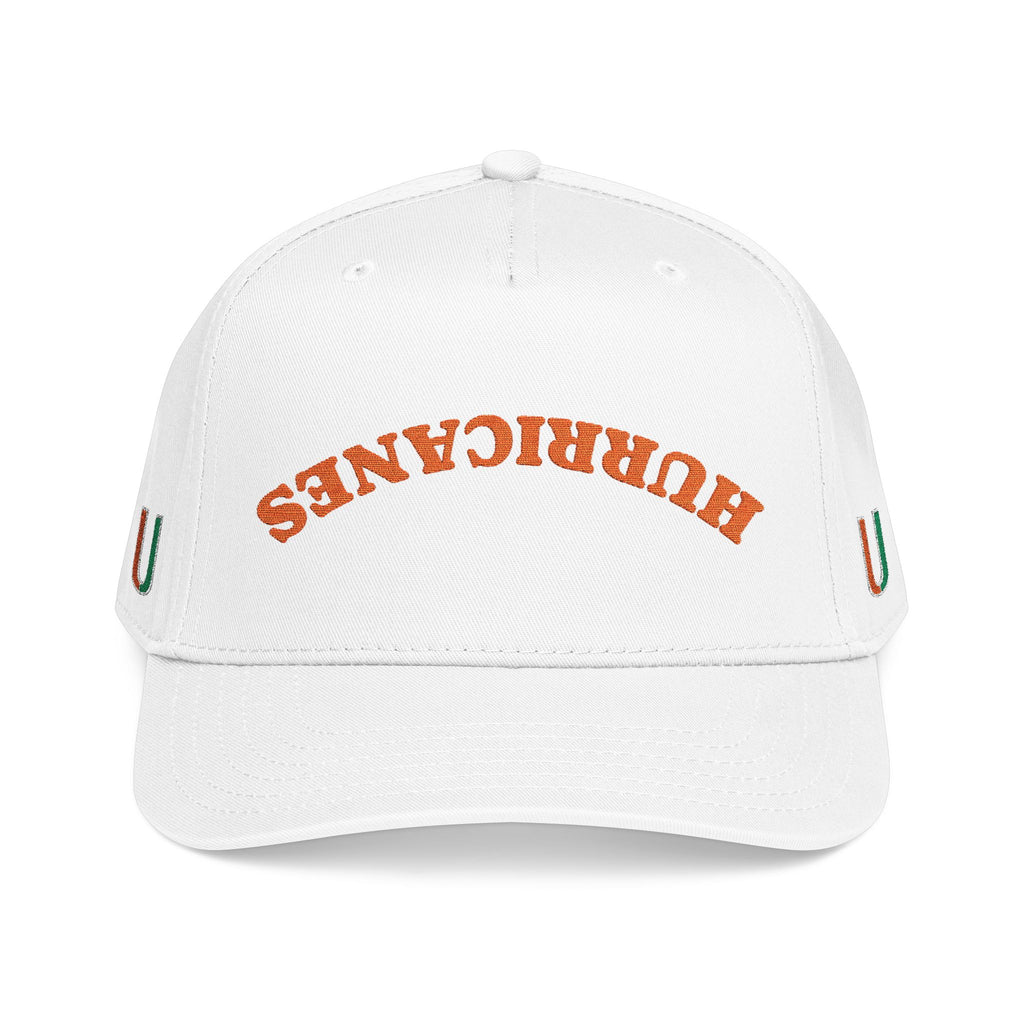Miami Hurricanes Football Inspired Hat | Gameday Apparel | Graduation | Alumni | Tailgate Party | Gift for Him | Sports Fan | College