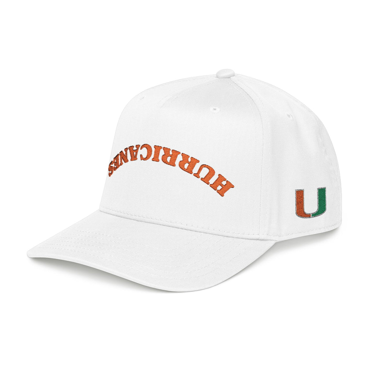 Miami Hurricanes Football Inspired Hat | Gameday Apparel | Graduation | Alumni | Tailgate Party | Gift for Him | Sports Fan | College