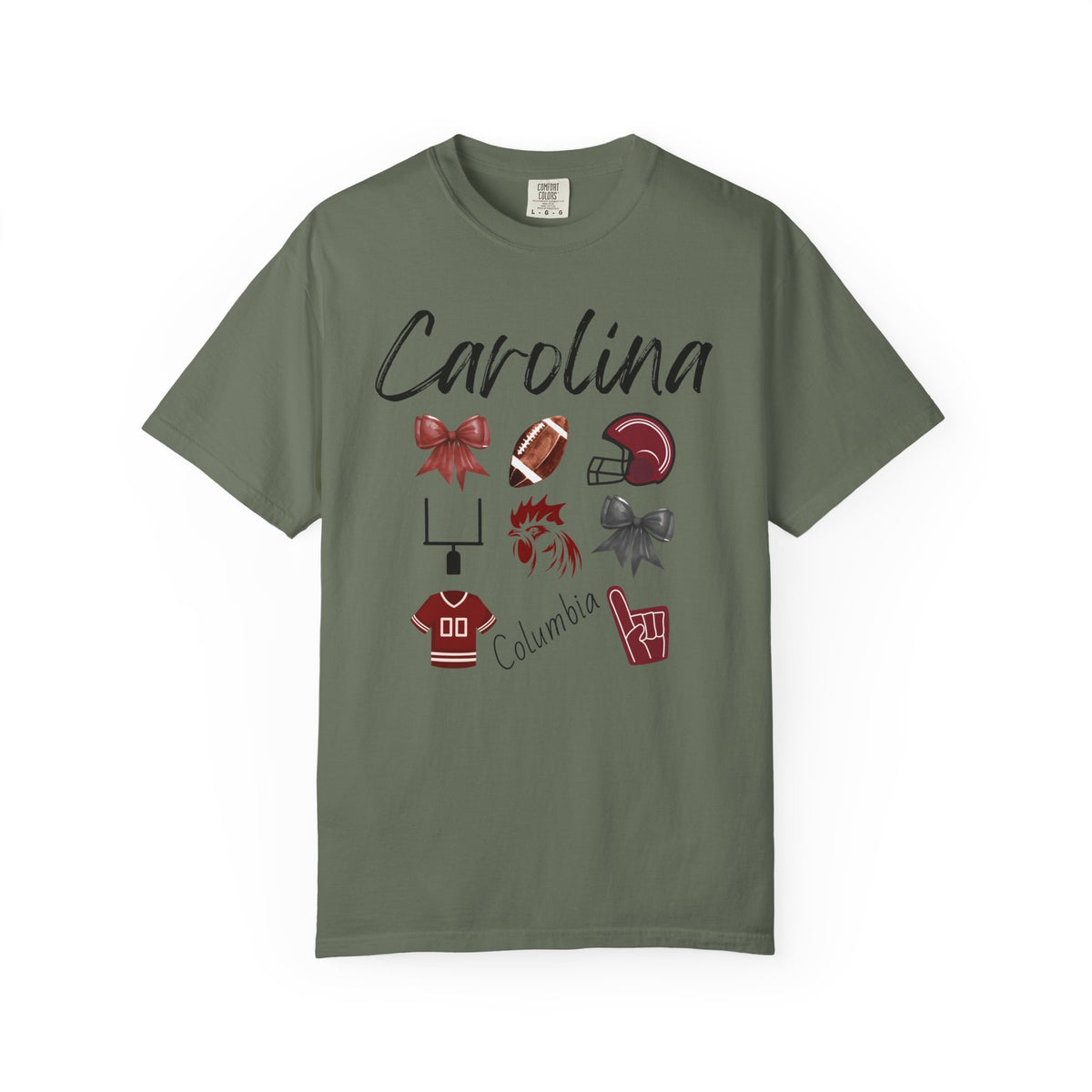 South Carolina Football Shirt | Gifts For Her | Gamecock Apparel | Garnet and Black | Gameday Apparel | Tailgate Party | Columbia | College