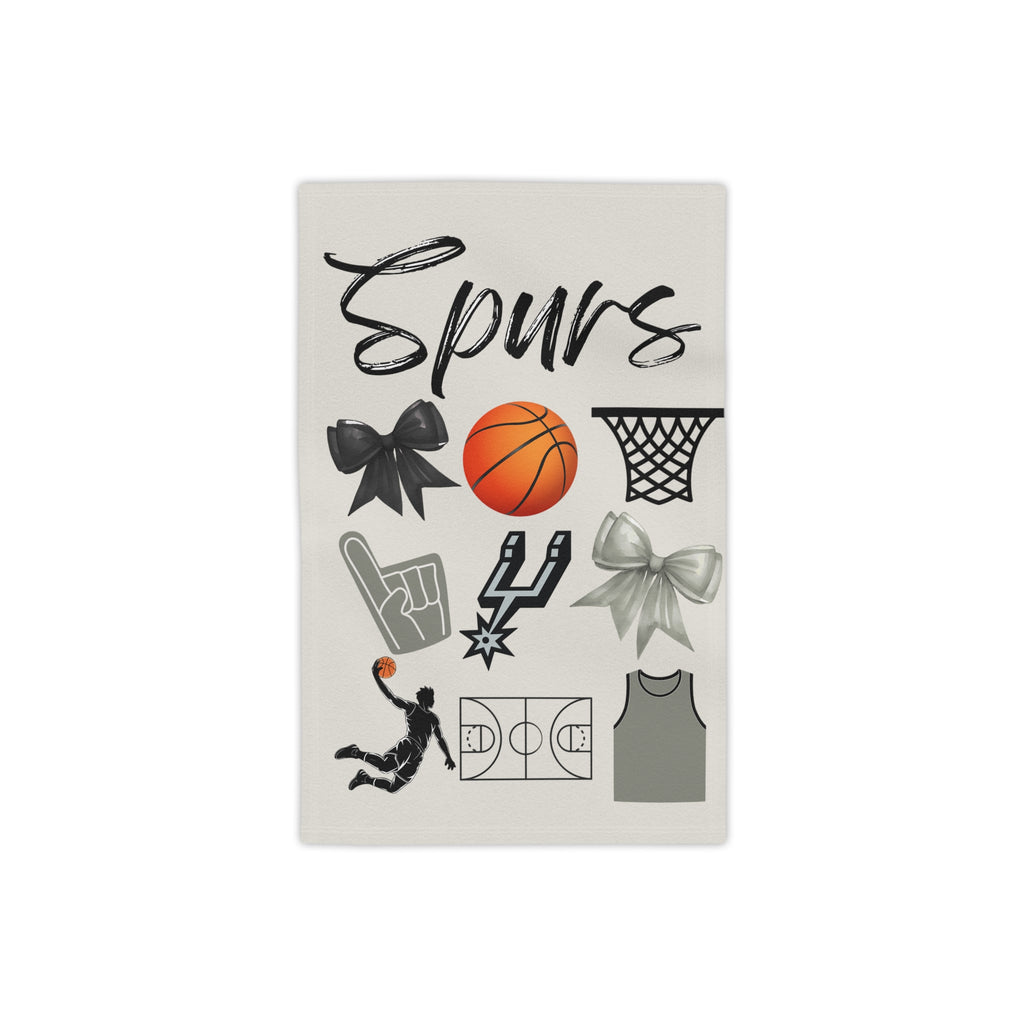 San Antonio Beach Towel | Basketball Fan | Yacht | Beach Essentials | NBA Apparel | Boat | Poolside | Custom Gift | AAU Team | Victor Wemby