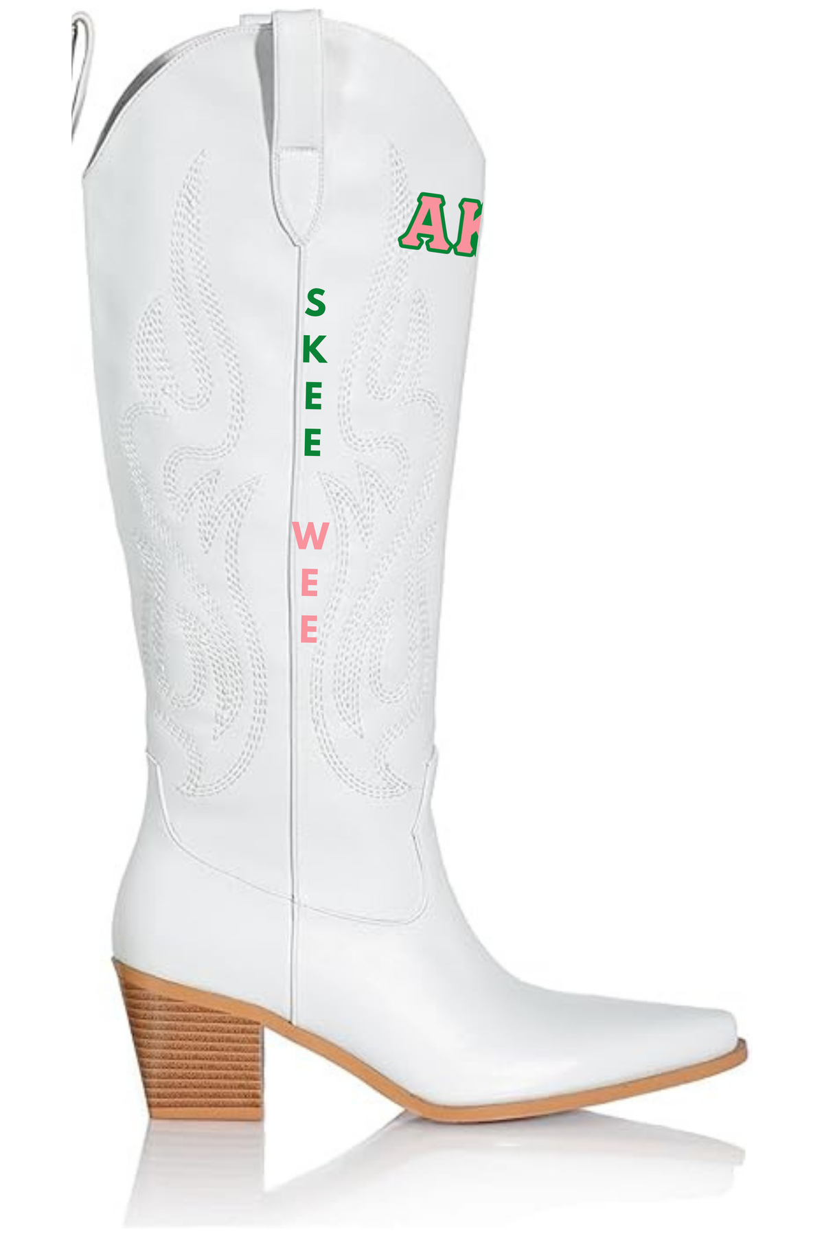 AKA Homecoming Gameday Cowboy Boots - HBCU | Sorority Outfit | 1908 | Divine 9 | AKA