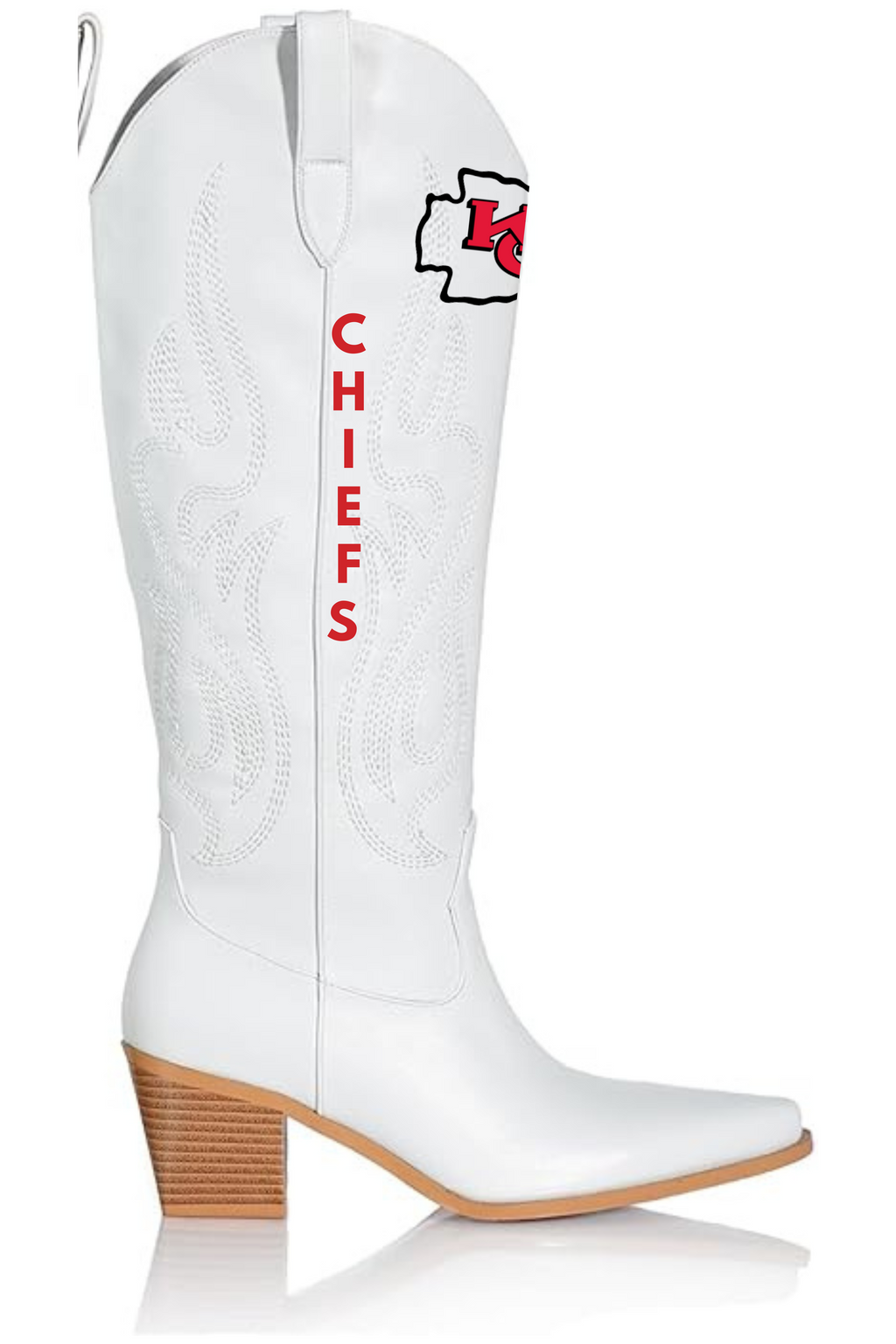 Kansas City Football Gameday Boots - Chiefs Inspired | NFL Tailgate Party | Superbowl Champs