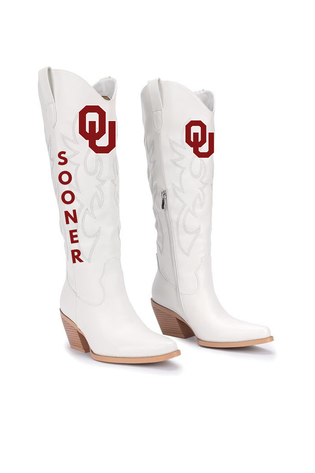 Oklahoma Boomer Sooners Football |  College Gameday Boots | Tailgate Party | Norman | Christmas Gift