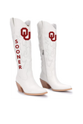 Oklahoma Boomer Sooners Football |  College Gameday Boots | Tailgate Party | Norman | Christmas Gift