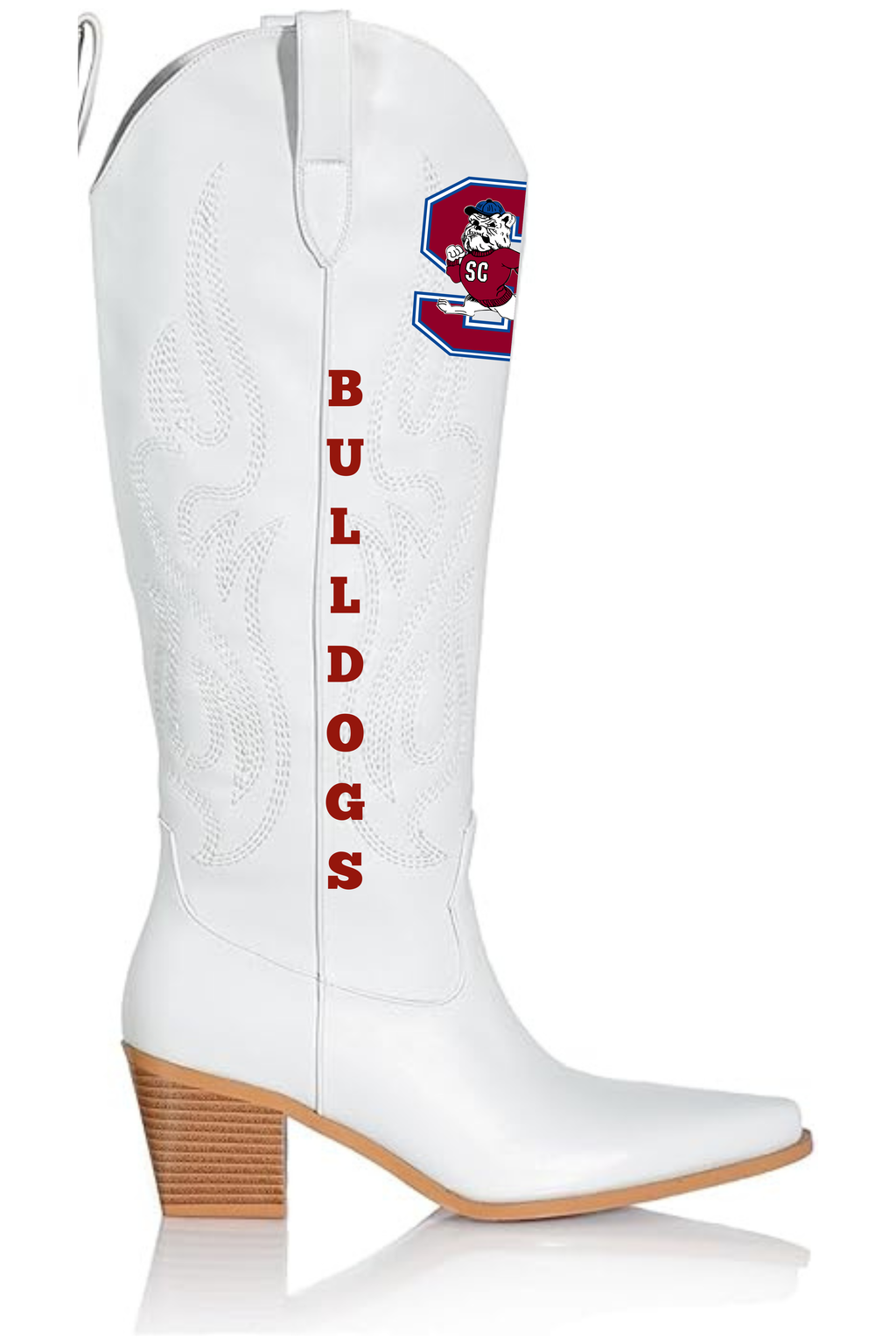 South Carolina State University | Orangeburg | SCSU Homecoming Gameday Boots | Bulldogs | HBCU | College Football Outfit