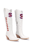 South Carolina State University | Orangeburg | SCSU Homecoming Gameday Boots | Bulldogs | HBCU | College Football Outfit