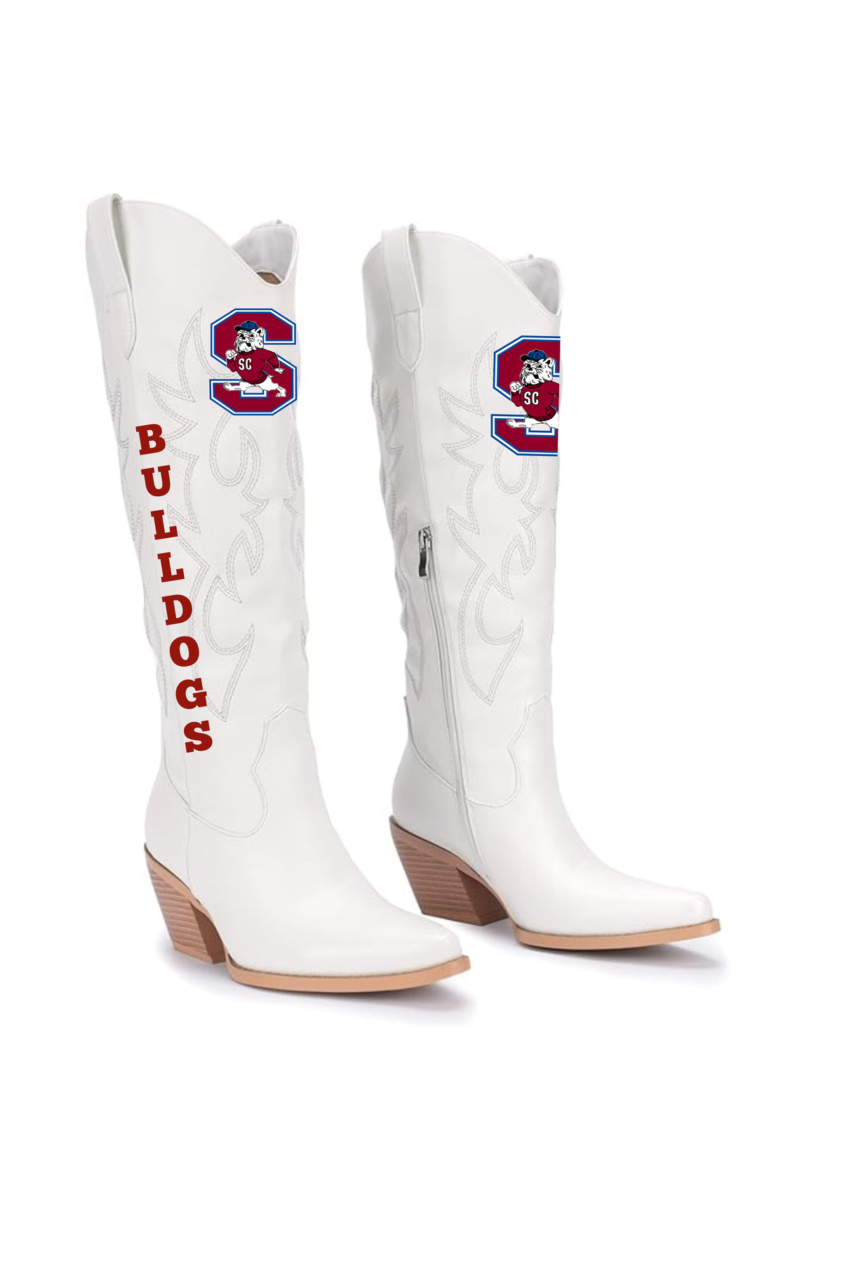 South Carolina State University | Orangeburg | SCSU Homecoming Gameday Boots | Bulldogs | HBCU | College Football Outfit