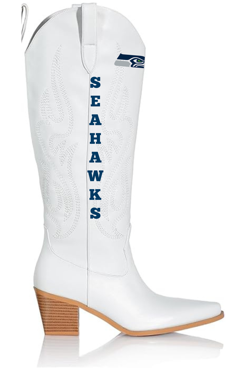 Seattle Football Gameday Boots - Seahawks Inspired | NFL Tailgate Party | Superbowl Champs