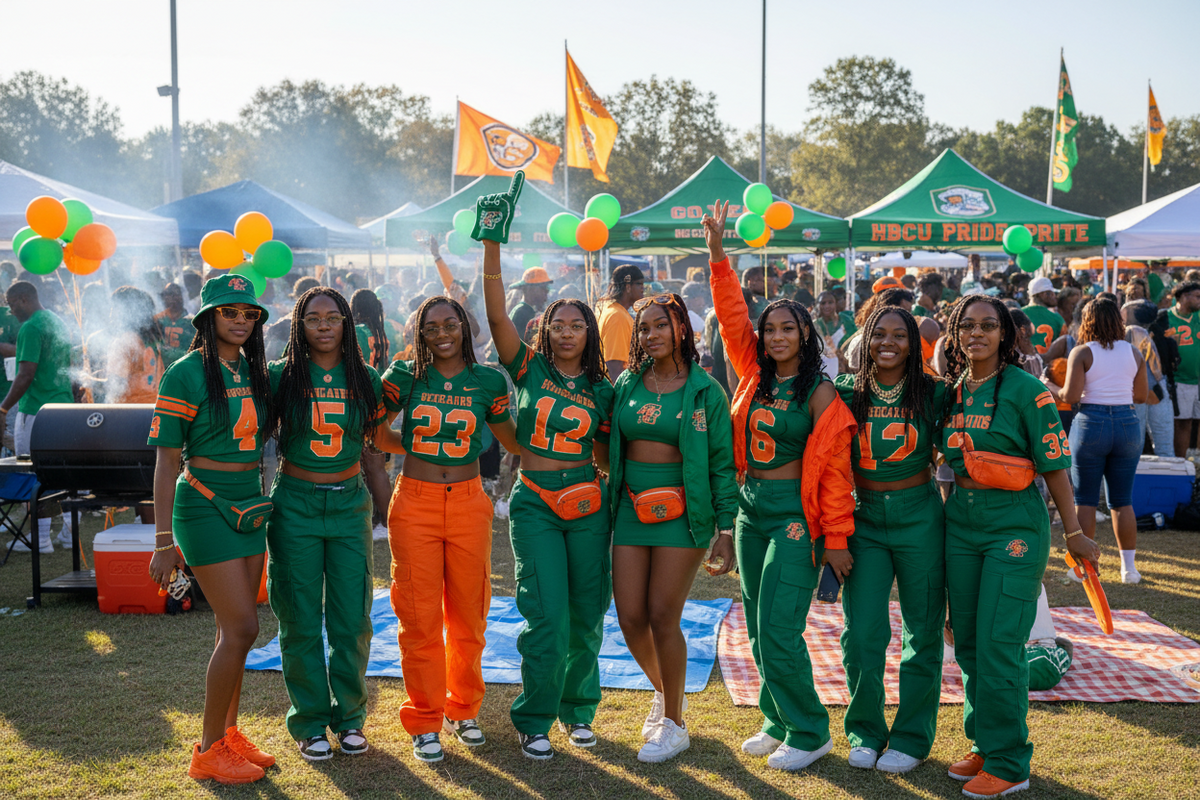 FAMU Rattlers Homecoming Gameday Boots - HBCU | Tallahassee | College Football Gameday Outfit